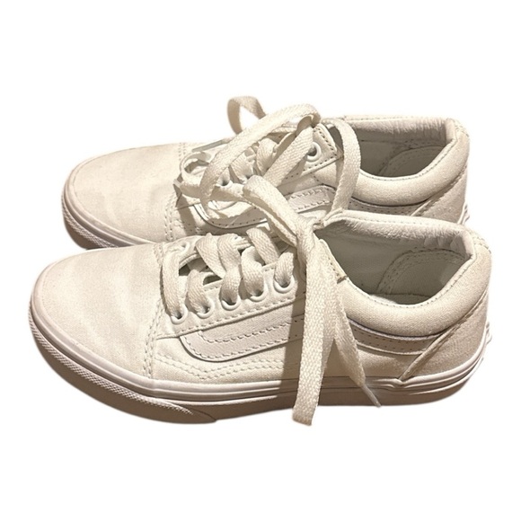 VANS Classic White Kids Sneakers - Picture 2 of 5